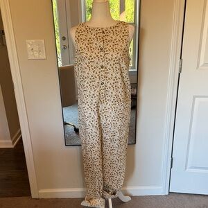 Floral Print Jumpsuit